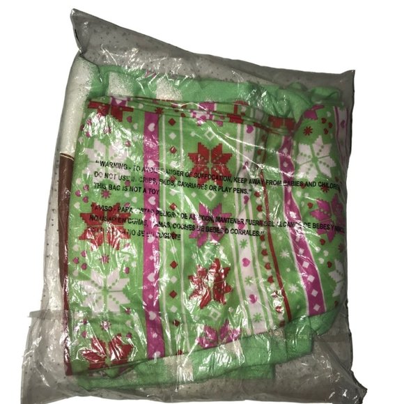 Komar Kids - Girls Christmas Pajamas - Reindeer with ornaments on antlers - Picture 4 of 4